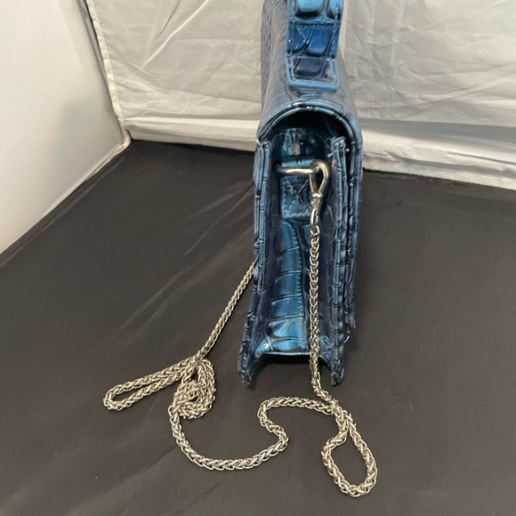 Fashionable Women Purse Handbag with Silver Tone Chain brand Geir Ness - Picture 11 of 11